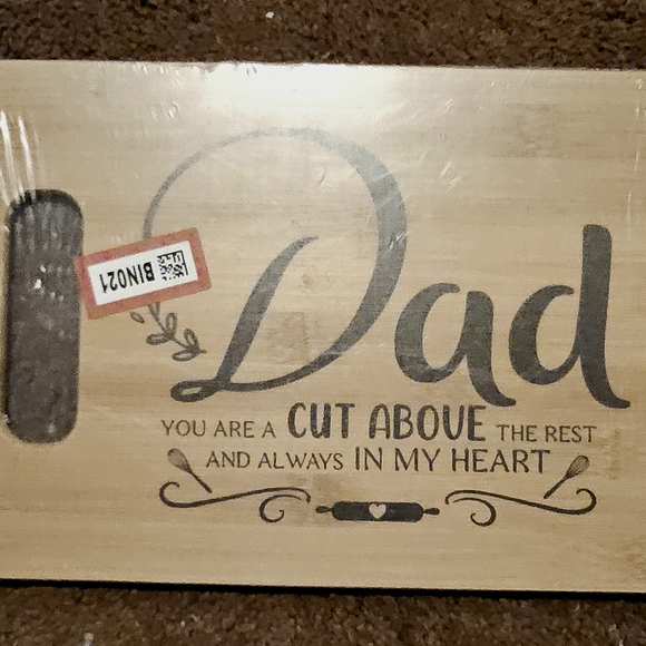 Dad Engraved Cutting Board - Picture 1 of 1